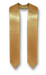 blank graduation stole