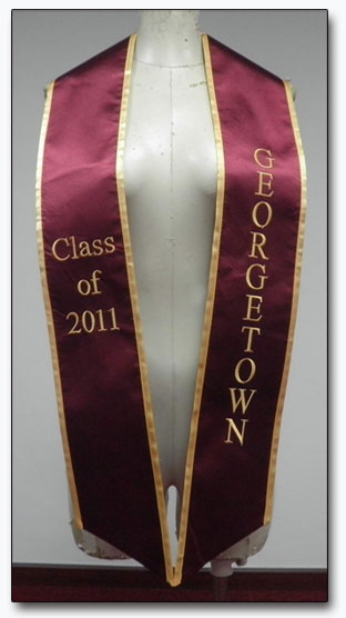 Custom Graduation Stole