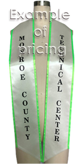 deluxe - custom graduation sash