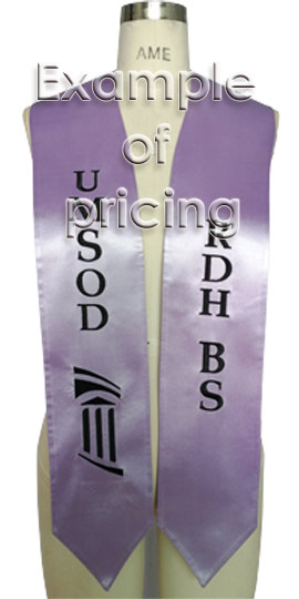 college graduation stoles
